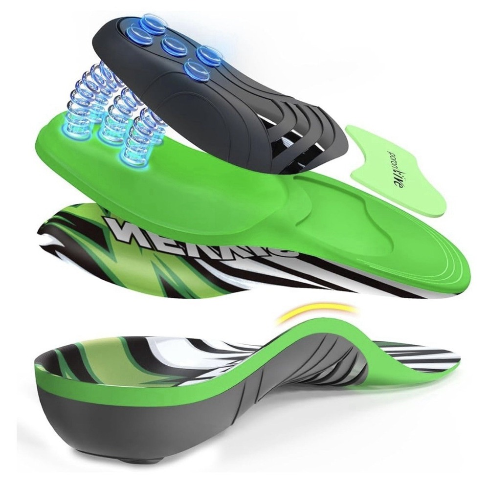 Arch Support Insoles Inserts‎ Men Women - Arch Support, Spring Cushion. Large